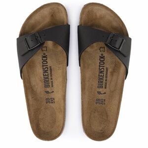 Birkenstock Madrid Black Sandals